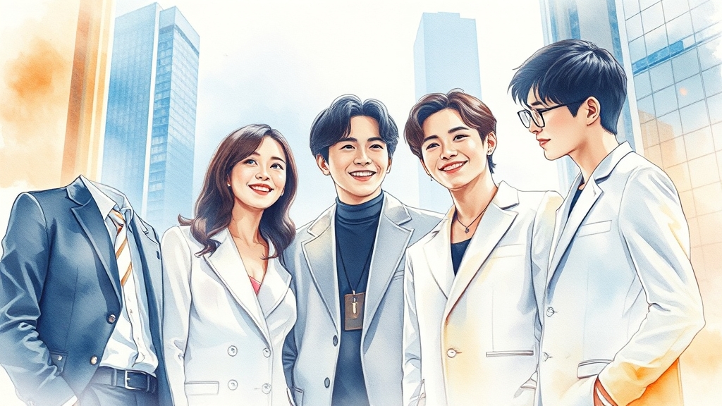 한글날 기념 행사 (watercolor 스타일)