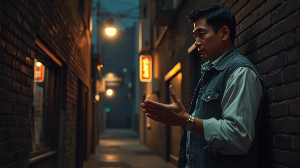 사업 시작의 설렘과 위기 (realistic 스타일)