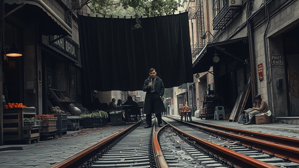 갈등과 진실 공방 (realistic 스타일)