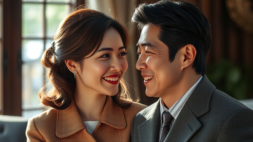 유진, 기태영 부부 이야기 (realistic 스타일)