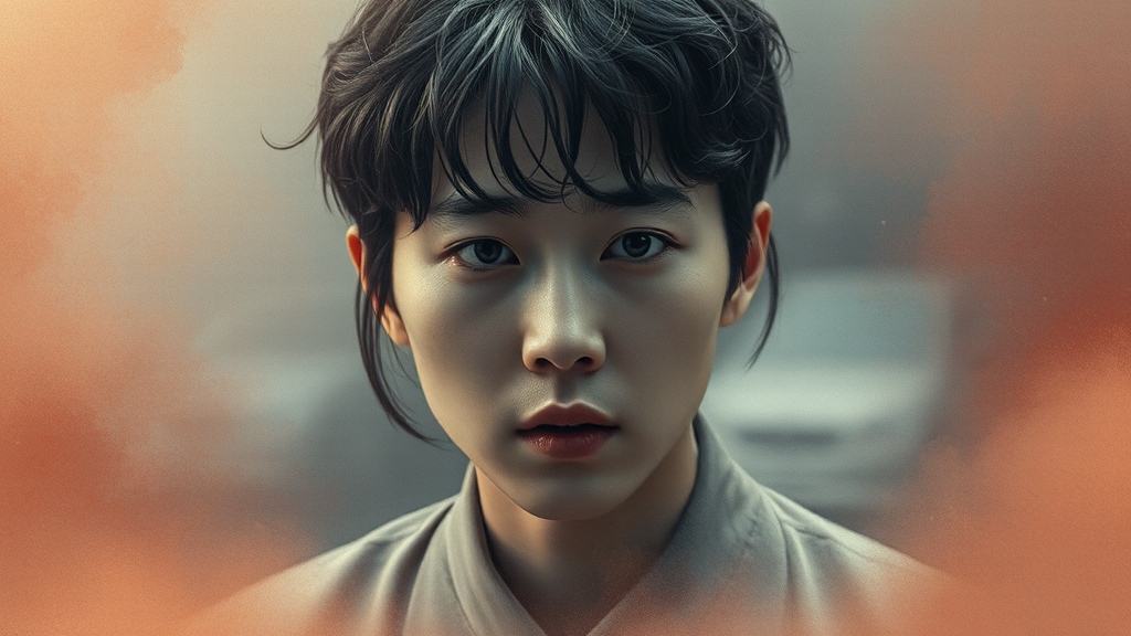 이명훈 배역 분석 (watercolor 스타일)