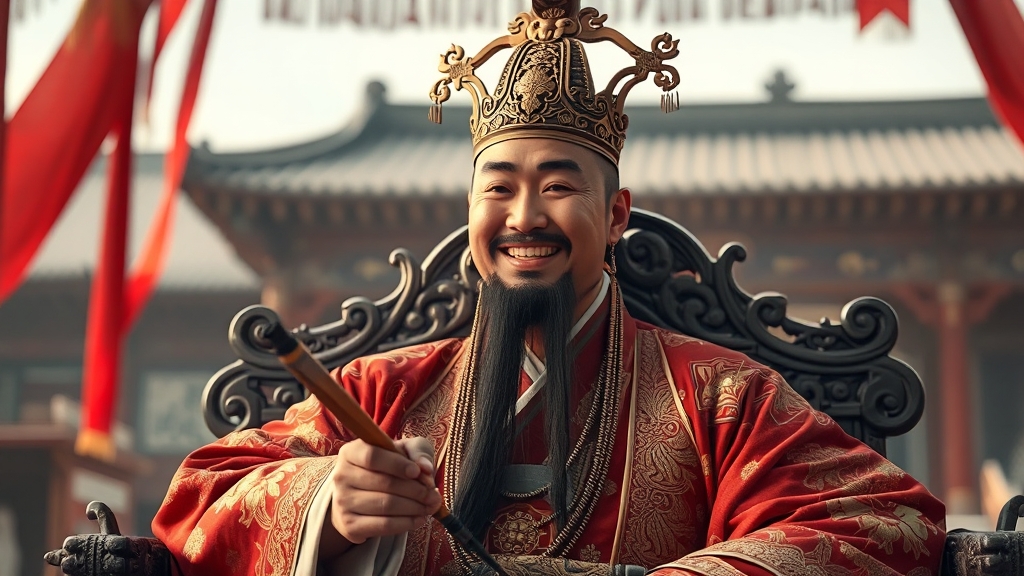 드라마 이산: 조선 시대 정조 이야기 (realistic 스타일)