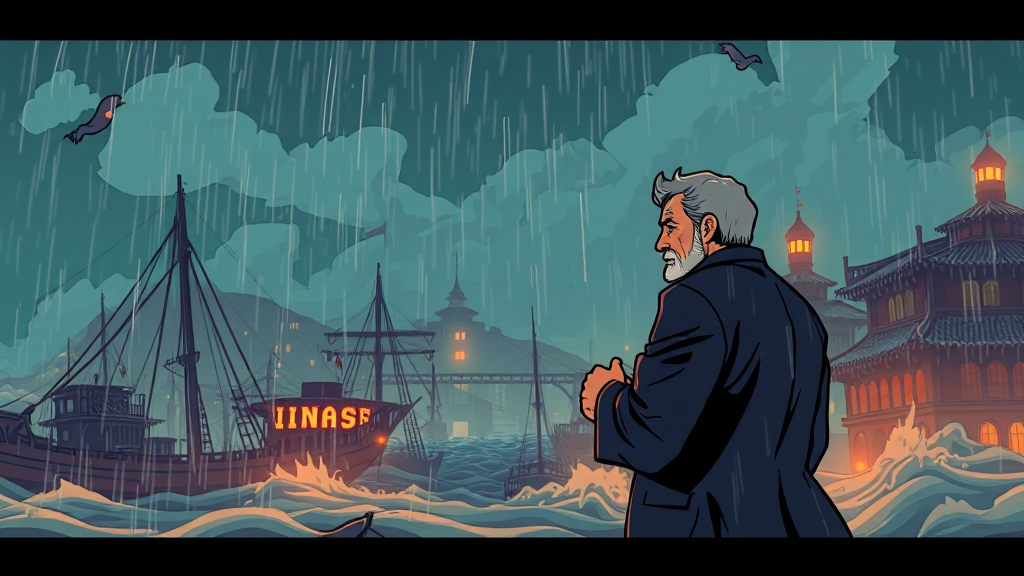 드라마의 시대적 배경: 1997년 IMF (illustration 스타일)