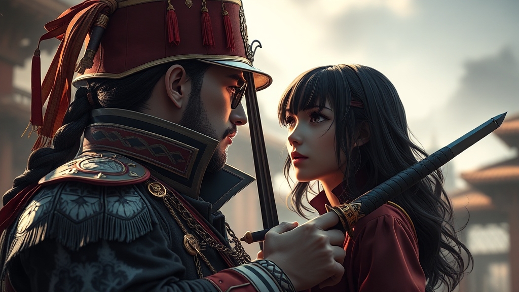 주요 등장인물 분석 (realistic 스타일)