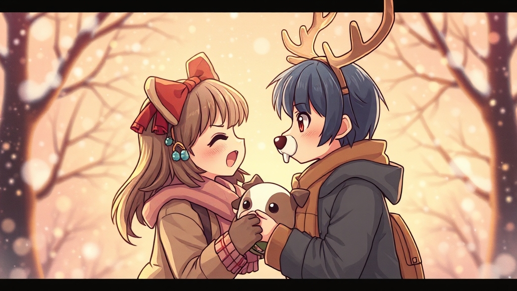 등장인물 분석: 유미와 주요 캐릭터 (realistic 스타일)