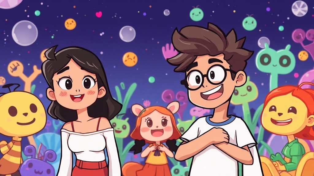 드라마와 웹툰 비교: 차이점과 매력 (cartoon 스타일)