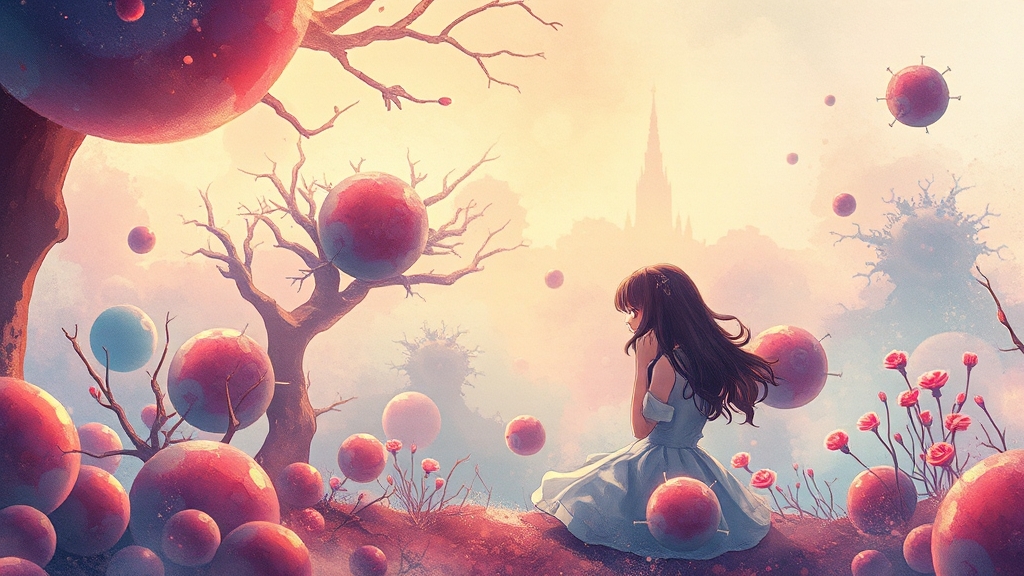 유미의 세포들이 우리에게 주는 공감과 교훈 (realistic 스타일)