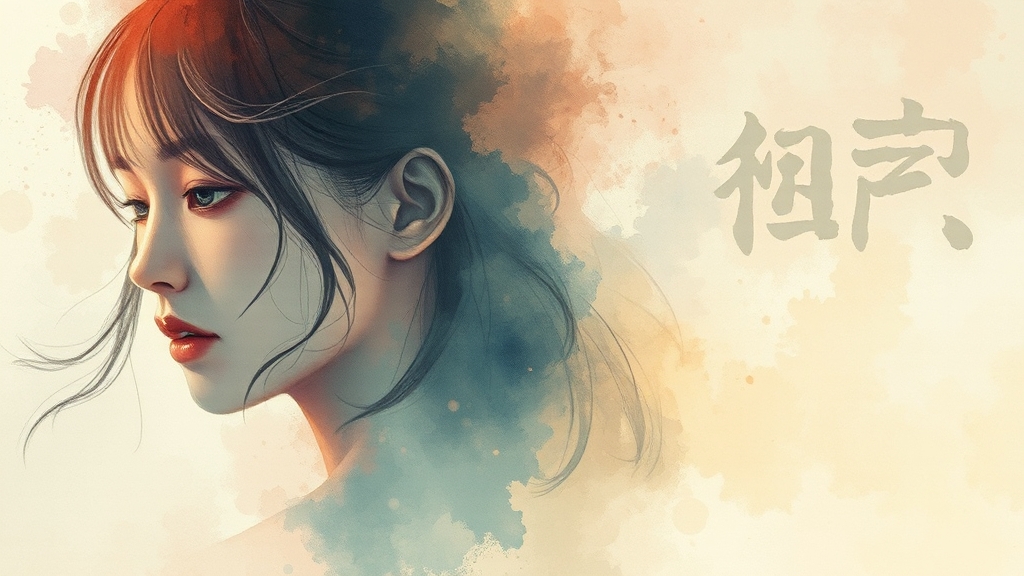 핵심 사건과 갈등 분석 (watercolor 스타일)