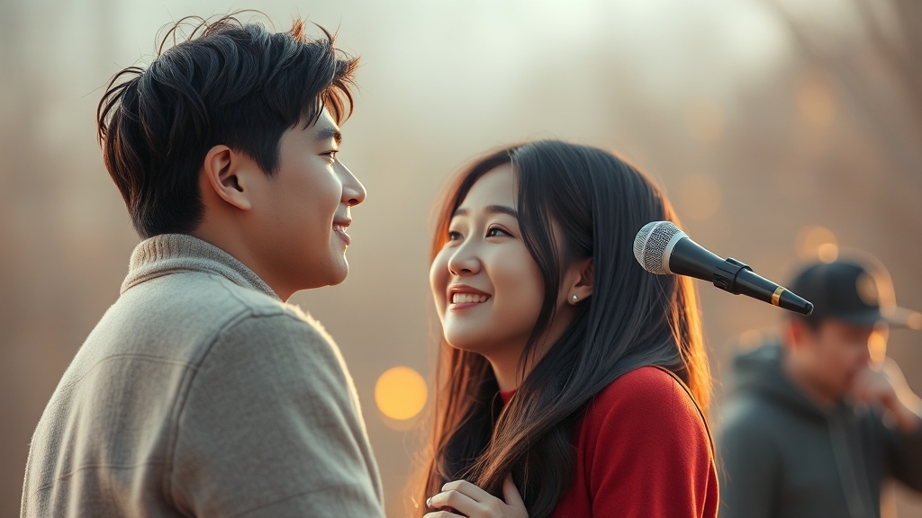 윤선우♥김가은, 리얼 감정 포착 (realistic 스타일)