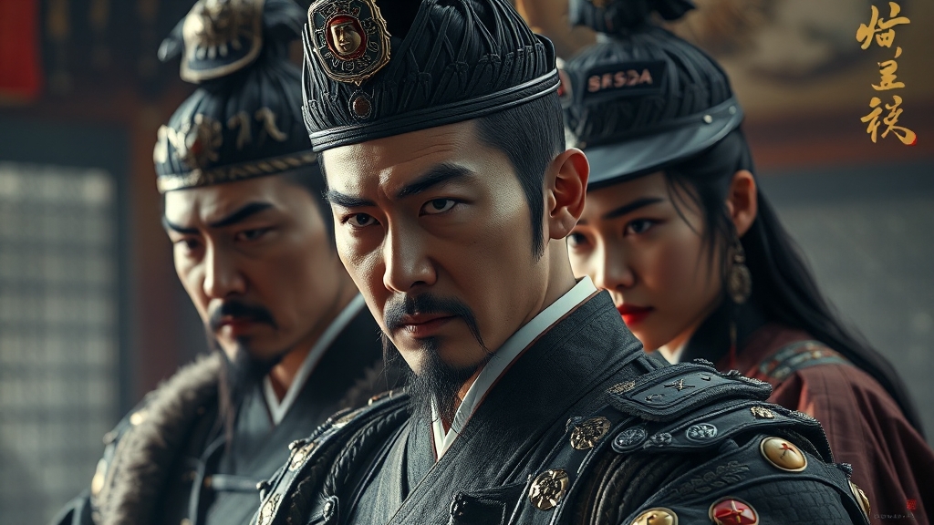 인물관계도 상세 분석 (realistic 스타일)