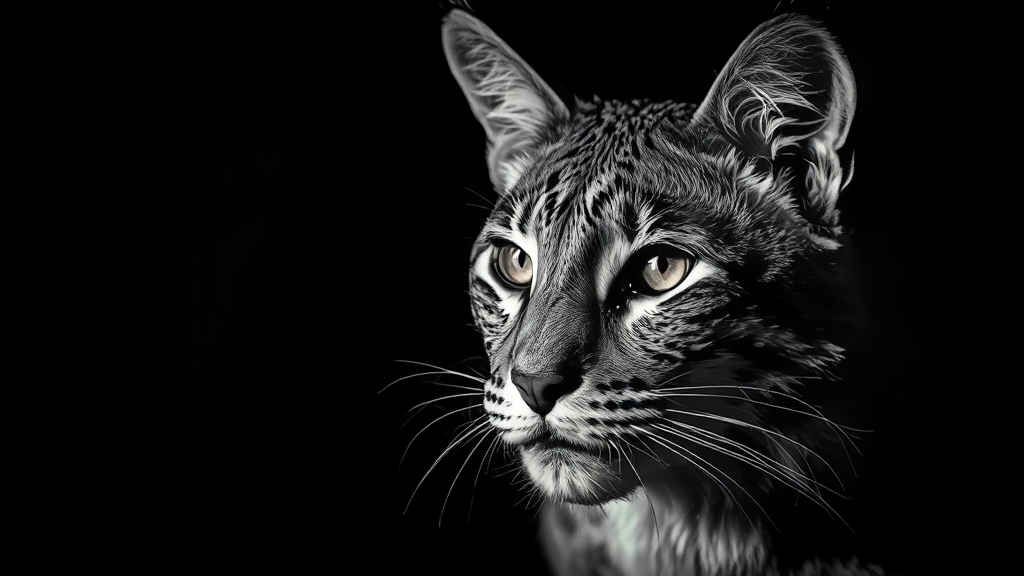 시라소니 역할의 특별한 의미 (realistic 스타일)