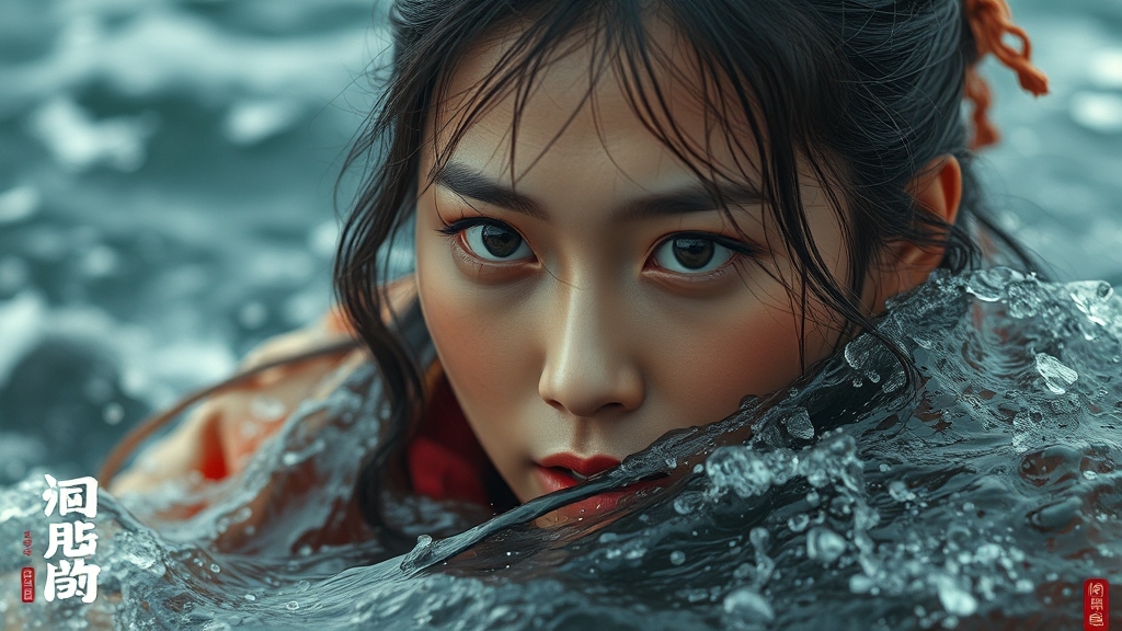 드라마 속 숨겨진 의미와 메시지 (realistic 스타일)