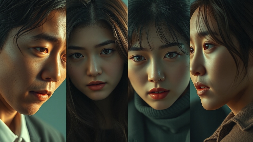 주요 등장인물 분석 (realistic 스타일)