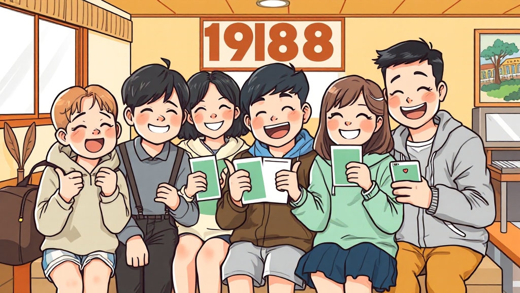 출연진들의 변함없는 우정 (cartoon 스타일)