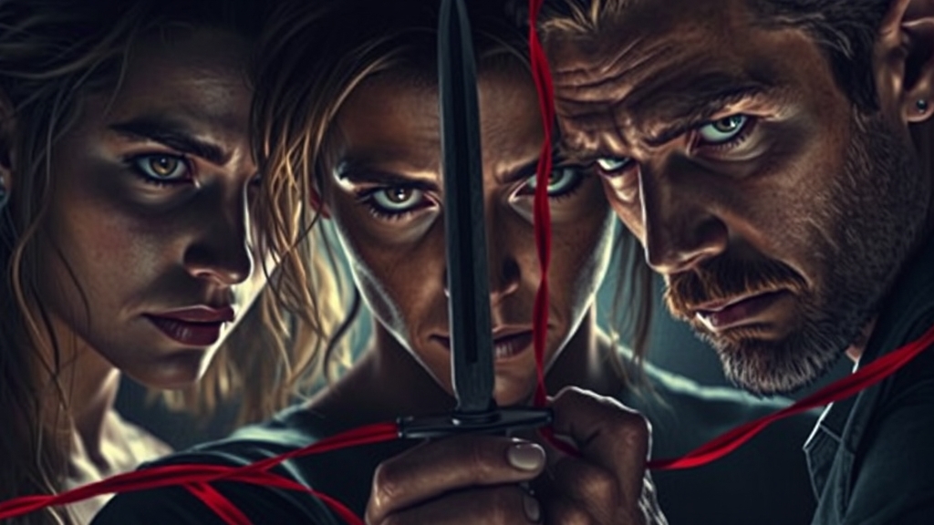 주요 등장인물 심층 분석 및 관계도 (realistic 스타일)