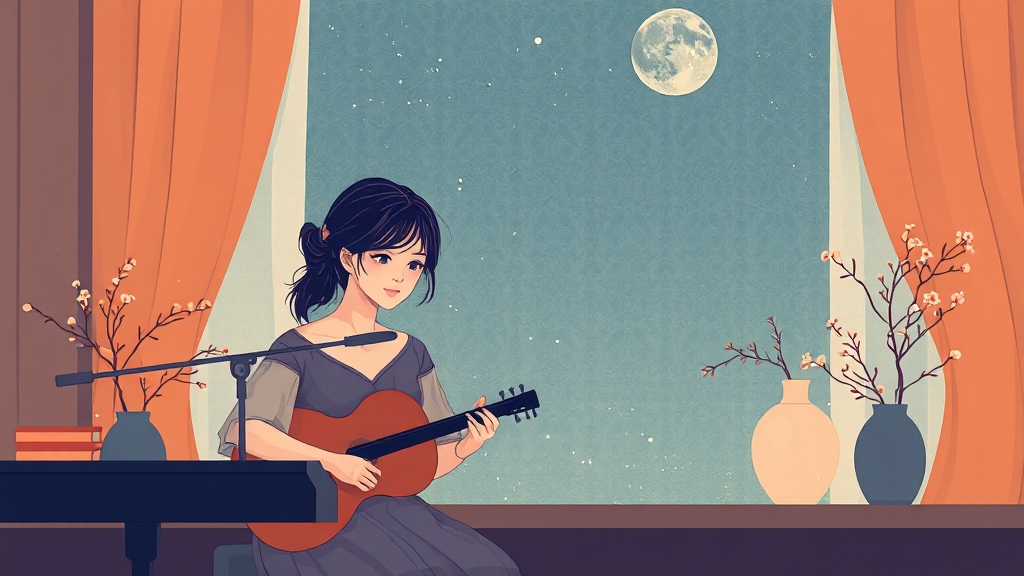 장률 캐릭터 및 연기력 분석 (illustration 스타일)