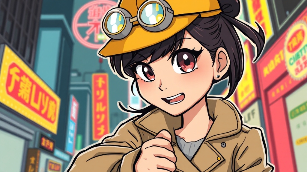 미남당 속 오연서 (cartoon 스타일)