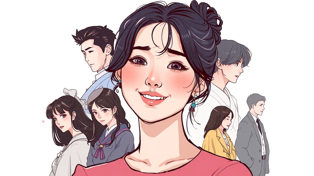 주요 출연 작품 (illustration 스타일)