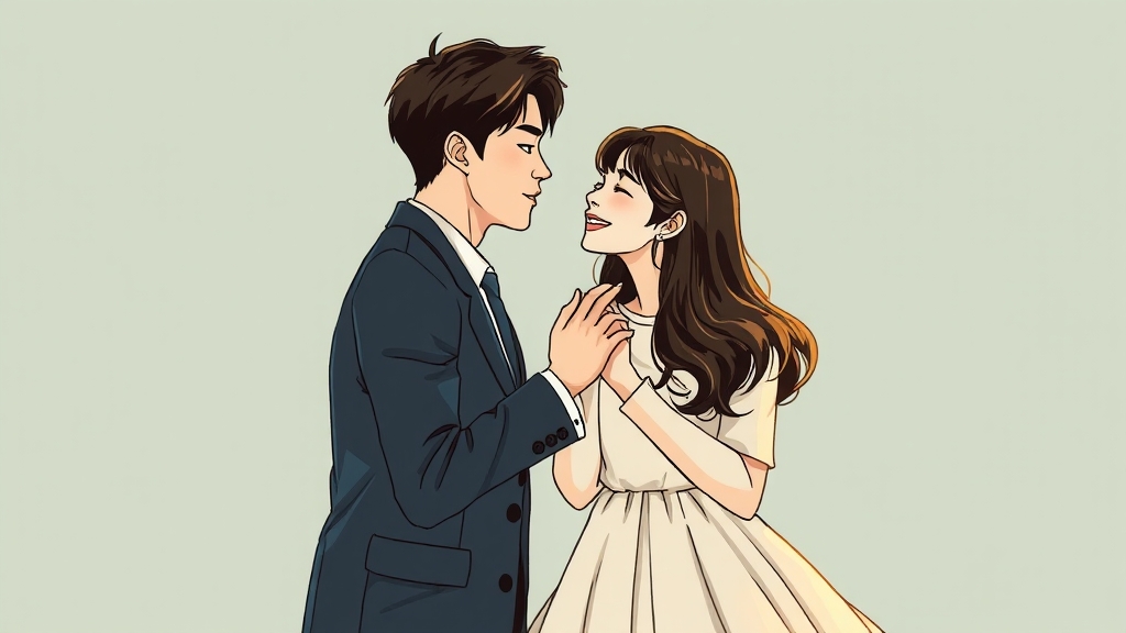 시청률 및 시청자 반응 분석 (illustration 스타일)