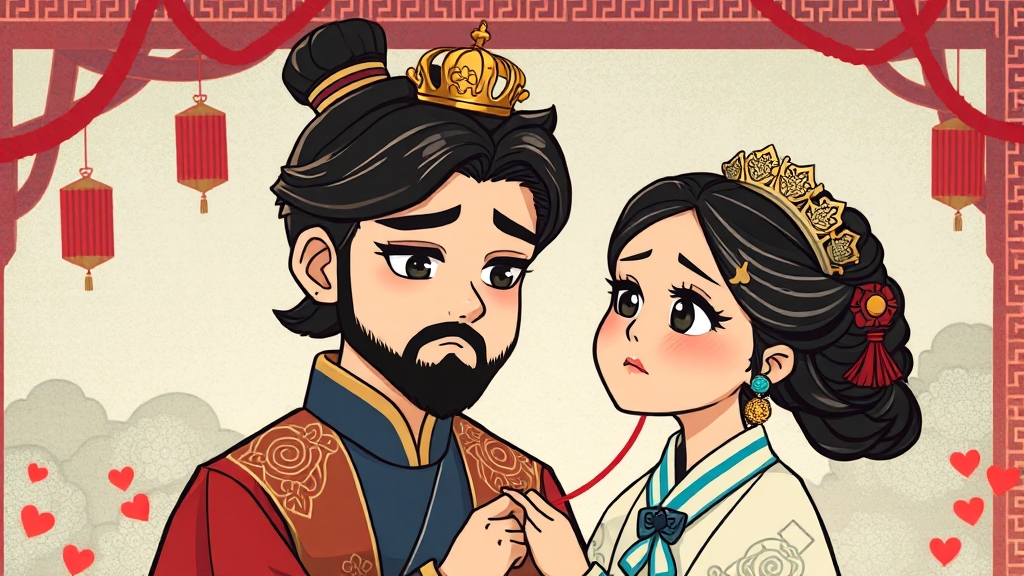 인물 관계 및 배경 심층 분석 (cartoon 스타일)