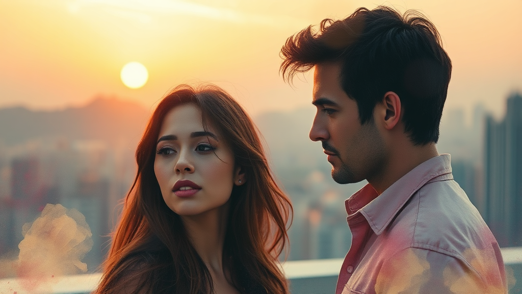 드라마 '경도를 기다리며' 개요 (watercolor 스타일)