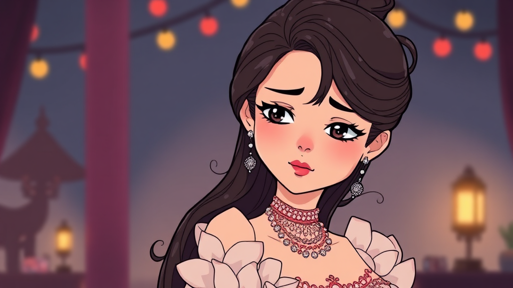 인물 집중 분석: 서지우 (cartoon 스타일)