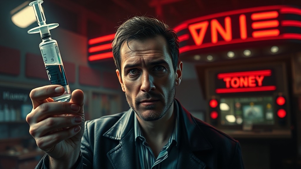 '주사 이모' 의혹 (realistic 스타일)