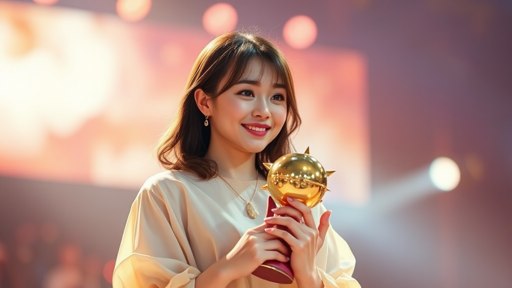 장도연 수상 소감, 왜 논란? (watercolor 스타일)