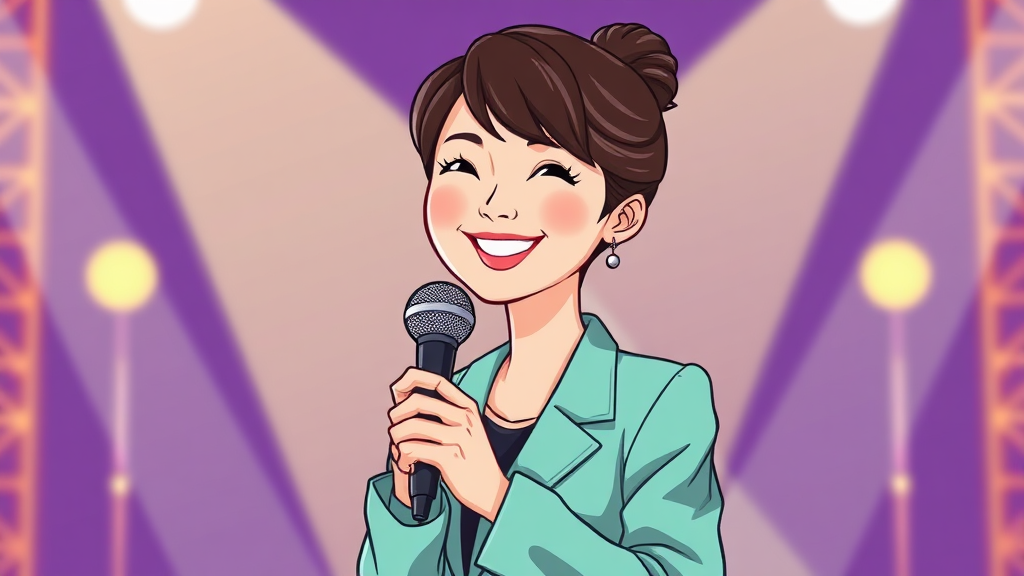 장도연의 향후 활동 (cartoon 스타일)