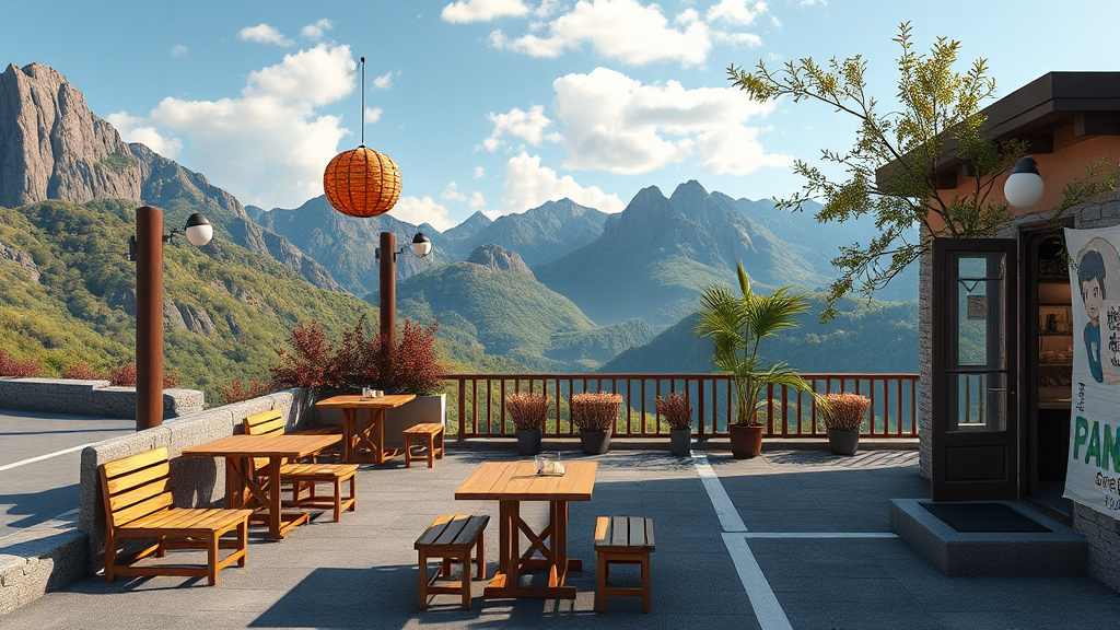 주차 및 편의 시설 정보 (realistic 스타일)