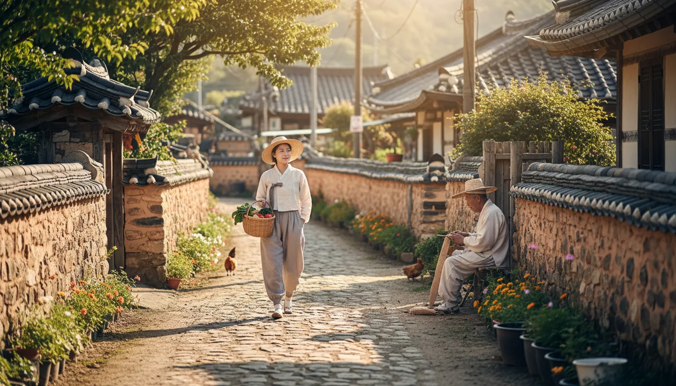 덕풍리 마을의 중심, 포천 촬영지