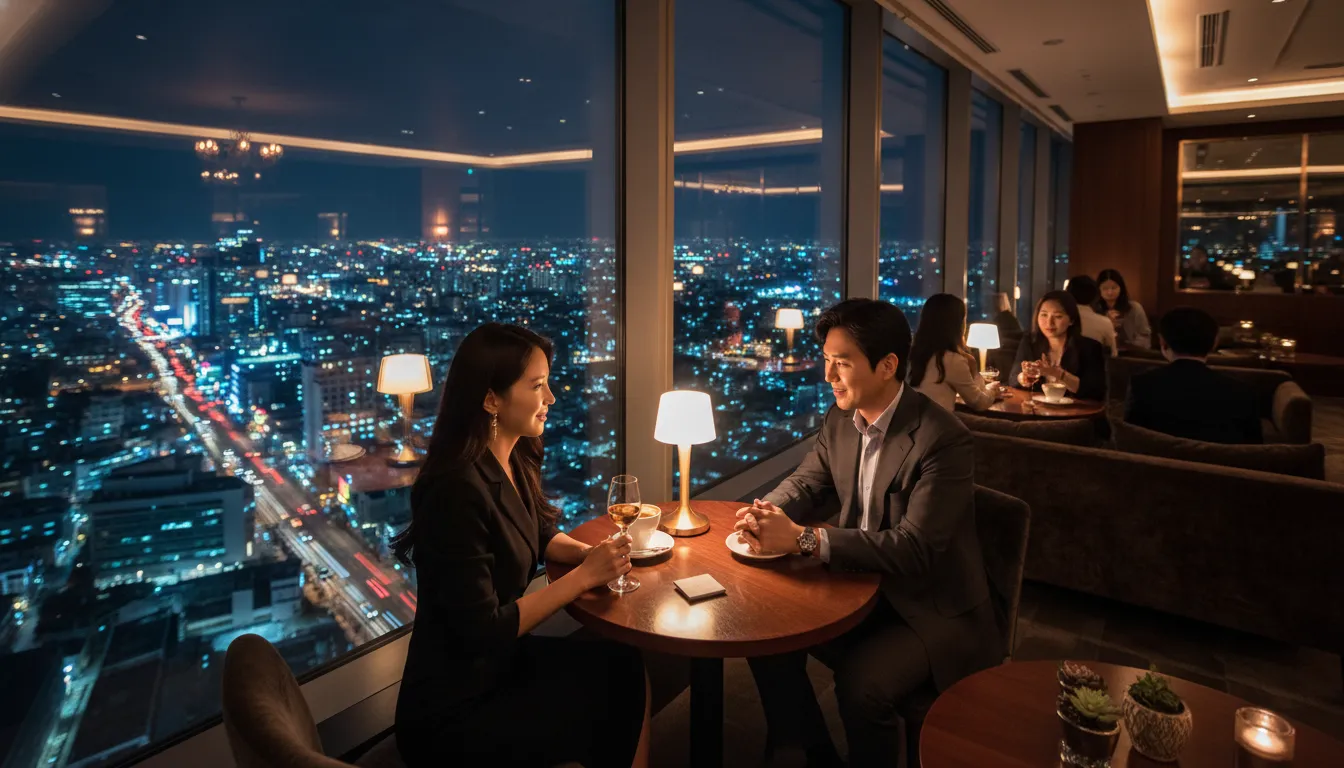 도심 속 세련된 만남의 장소, 여의도 카페